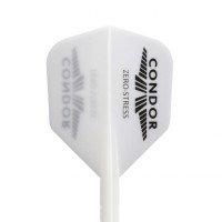 Masquedardos Plumas Condor Flights White Logo Black Shape S 21.5mm