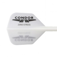 Masquedardos Plumas Condor Flights White Logo Black Shape S 21.5mm