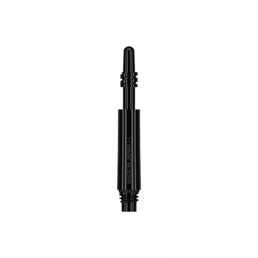 Masquedardos Shaft reeds 8 Flights Black Regular Spin 19.0mm Set three united. Manufacture from materials of any heading