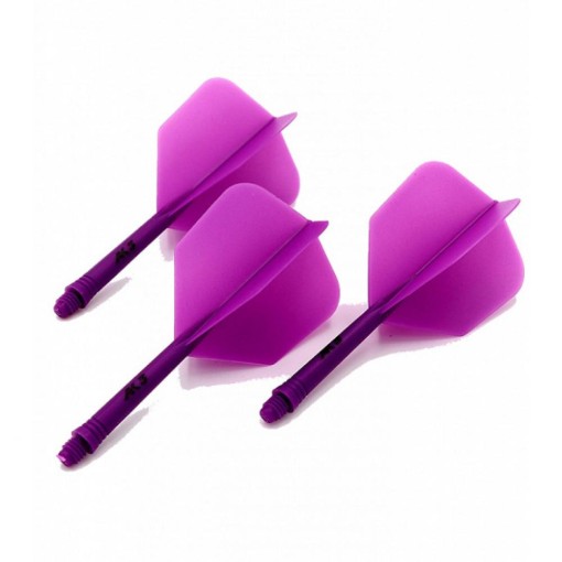 Masquedardos Cuesoul Flights Ak5 Shape M Purple Csak-54ys Feathers