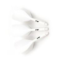 Masquedardos Cuesoul Flights Ak5 Shape S White Csak-58ys-s Feathers