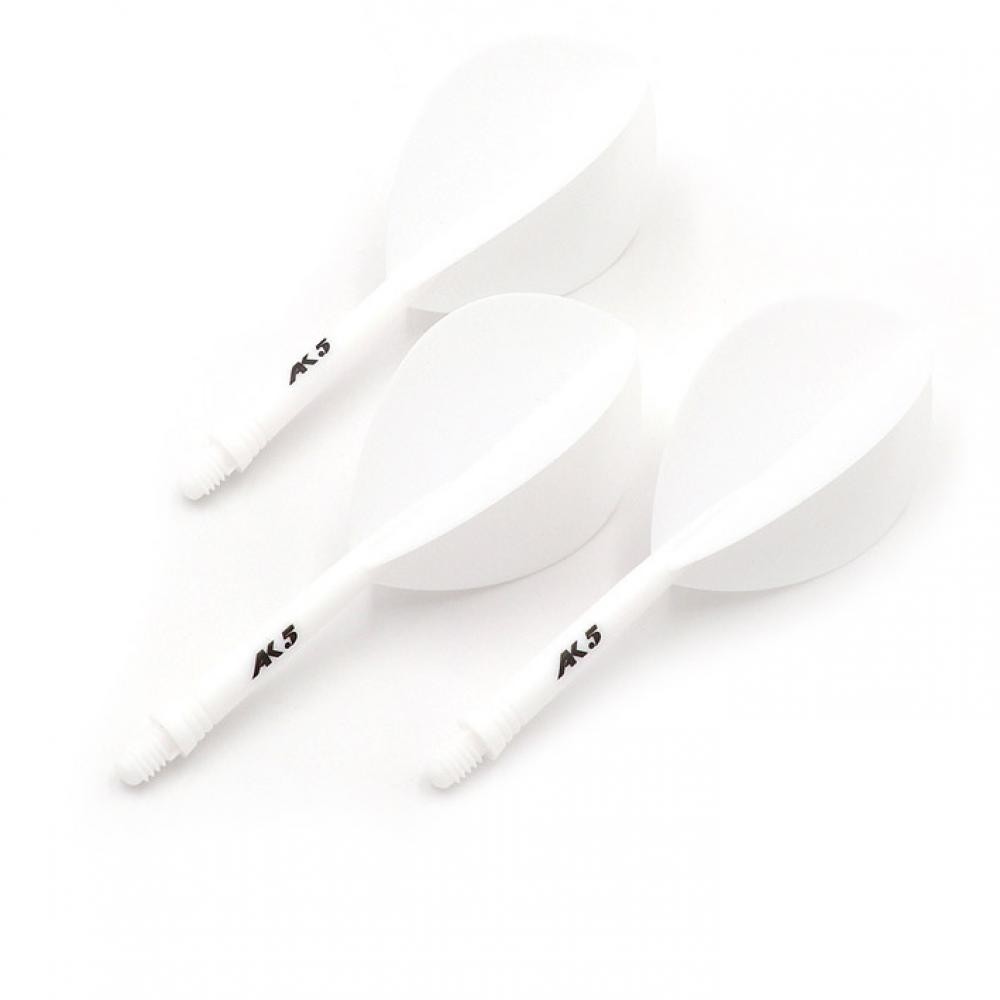 Masquedardos Feathers Cuesoul Flights Ak5 Pear L white Csak-58sdlys