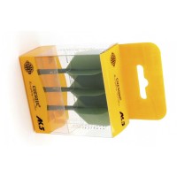 Masquedardos Plumas Cachoeira Flights Ak5 Shape M Green Csak-53ys