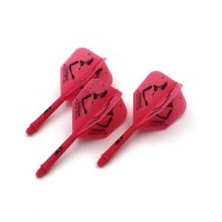 Masquedardos Cuesoul Flights Ak5 Shape L Fancy Pink Woman Ak-5mn6-l Feather Pens