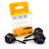 Masquedardos Cuesoul Flights Ak5 Standard M Dartboard Fairi Purple Cs-jmak51xbfn