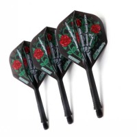 Masquedardos Cuesoul Flights Ak5 Standard M Dartboard Skull Hand Schwarz Cs-jmak51xsmg