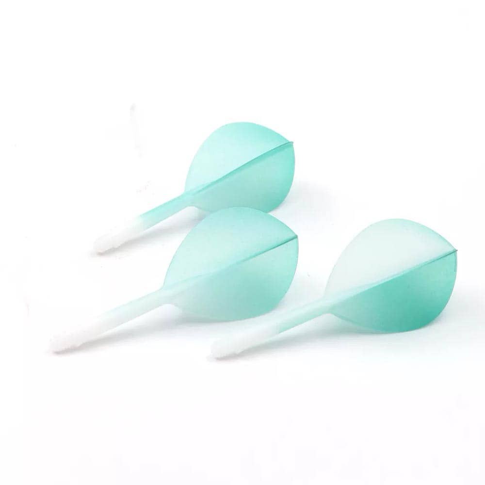 Masquedardos Plumas Flights Darts Cuesoul Tero Ak5 Gradation Dark Green Teardrop S  Csak-51sdsjb