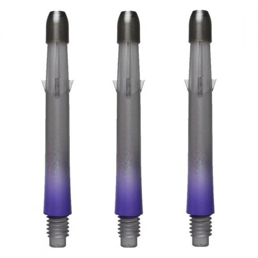 Masquedardos Tyče L-style L-shaft Locked Straight 2 Tone Purple 190 32mm