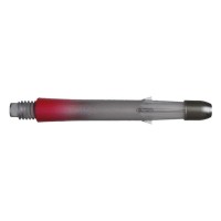 Masquedardos Cañas L-style L-shaft Locked Straight 2 Tone Red 190 32mm  Lsh2tone-bk-red 190