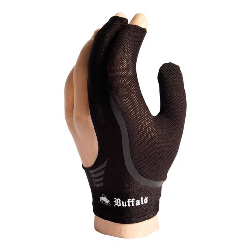 Masquedardos Guante Billar Buffalo Reversible Globe Black S Diestro/zurdo 3269.365