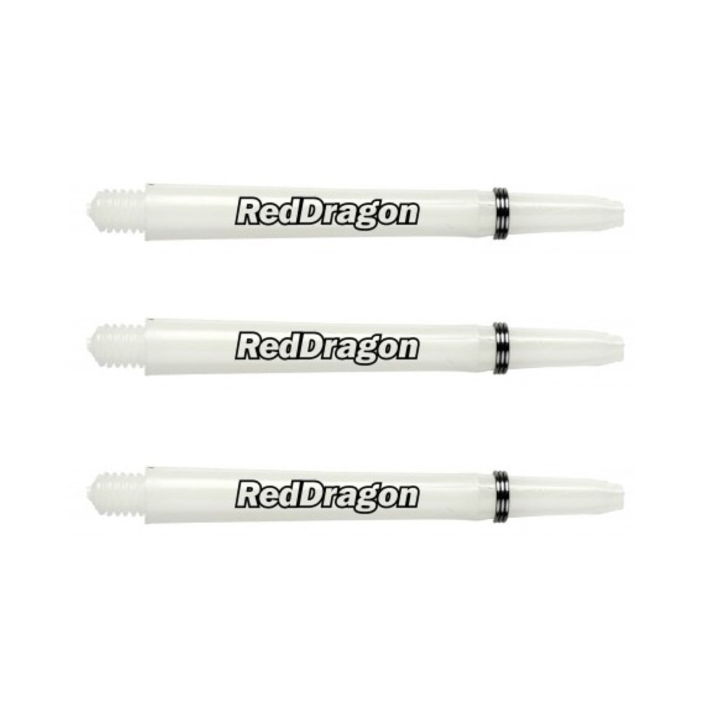 Masquedardos Cane Red Dragon Shaft white medium 48mm (1 set 12 rods) C170