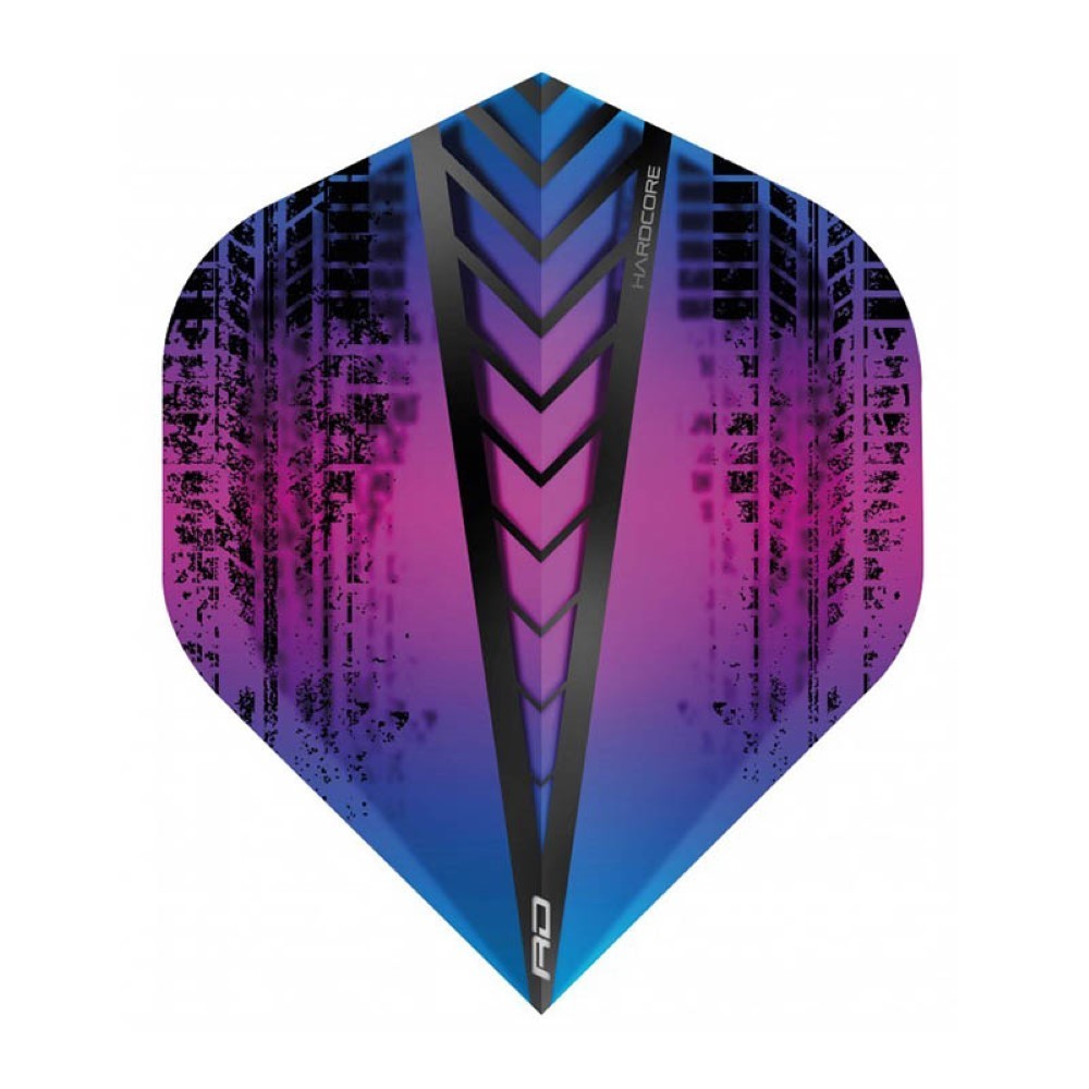 Masquedardos Plumas Flights Red Dragon Hardcore Raimbow Standard   F6334