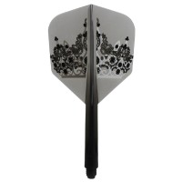 Masquedardos Feathers Condor Flights Seong Crow Black Shape L 33.5mm