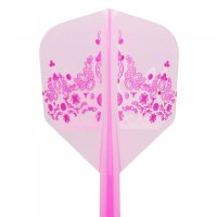 Masquedardos Plumovi Condor Flights Seong Crow Pink Shape M 27.5mm