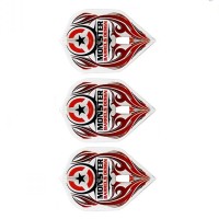 Masquedardos L-stílusú tollak Flights L3 Shape Monster Darts