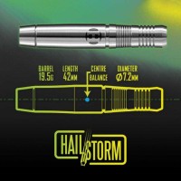 Masquedardos Dardo Harrows Darts Tristar Serie Hailstorm 21g 90%