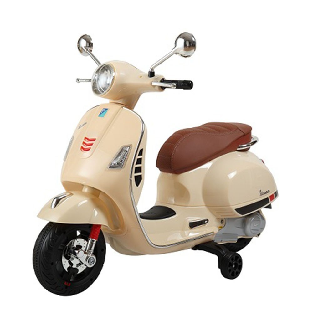 Masquedardos Moto Eléctrica Vespa Crema Pt801