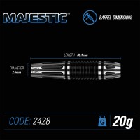 Masquedardos Dardos Winmau Majestic 20g 90%  2428.20