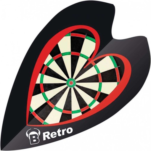 Masquedardos Peří Bulls Darts De Retro Mini Love Darts 50961