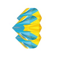 Masquedardos Plumas Winmau Darts Standard Prism Delta Yellow Aqua 6915.208