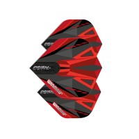 Masquedardos Plumas Winmau Darts Standard Prism Delta Black Red 6915.210