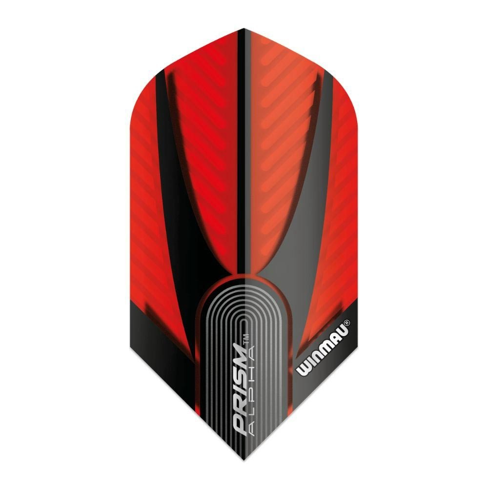 Masquedardos Plumas Winmau Darts Flights Prism Alpha Red Slim  6915.163