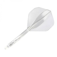 Masquedardos Plumas Condor Axe Standard Clear  Larga 33.5mm 3 Uds.