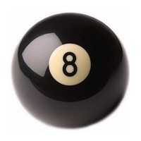 Masquedardos Economical Black Billiard Ball 57.2 11113