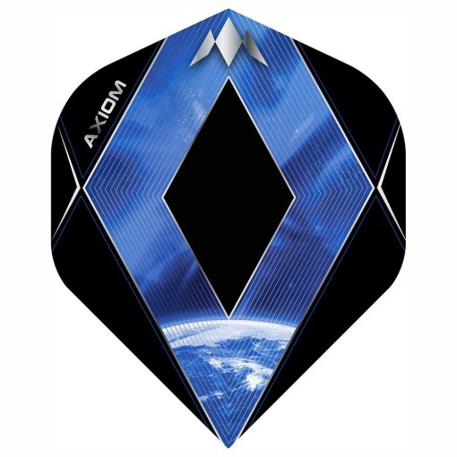 Masquedardos Feathers Mission Flights Darts Axiom Standard and Blue M000400