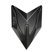 Masquedardos Feathers Harrows Darts Flights Velos Black 1014