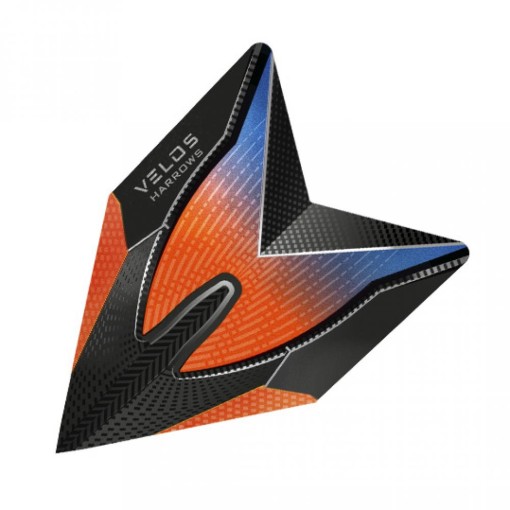 Masquedardos Feathers Harrows Darts Flights Sails Orange Blue 1017