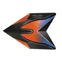 Masquedardos Feathers Harrows Darts Flights Sails Orange Blue 1017