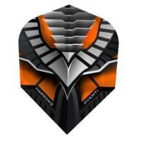 Masquedardos Feathers Harrows Darts Flights Avanti and Orange 7403