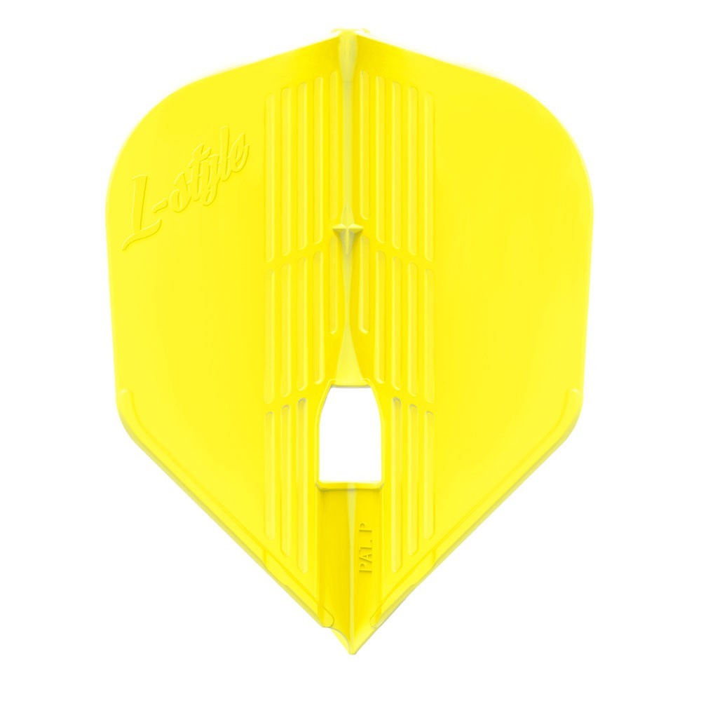 Masquedardos L-style feathers L3pro Kami Shape Flights Yellow L3kpro-kami-ye