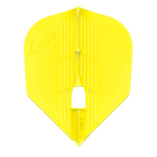 Masquedardos L-style feathers L3pro Kami Shape Flights Yellow L3kpro-kami-ye