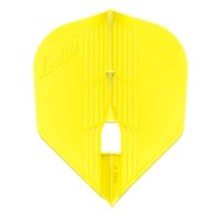 Masquedardos L-style feathers L3pro Kami Shape Flights Yellow L3kpro-kami-ye