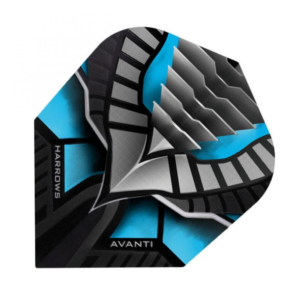 Masquedardos Feathers Harrows Darts Flights from Avanti Blue 7400