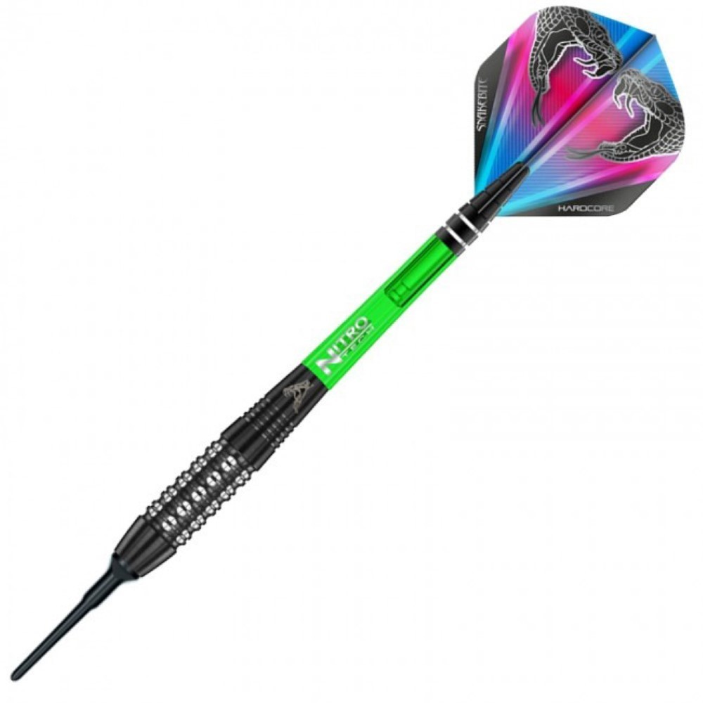 Masquedardos Darts Red Dragon Peter Wright Snakebite Black Strike 90% 20g Rdd2013