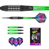 Masquedardos Darts Red Dragon Peter Wright Snakebite Black Strike 90% 20g Rdd2013