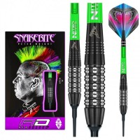 Masquedardos Darts Red Dragon Peter Wright Snakebite Black Strike 90 % 20g Rdd2013