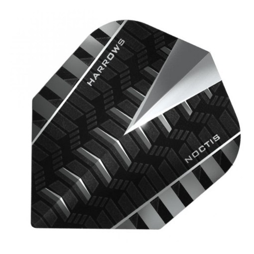 Masquedardos Feathers Harrows Darts Flights Prime Gray Scale 7534