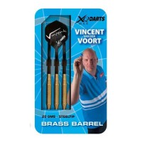 Masquedardos Dardos esportivos Xqmax latão Vincent Van Der Voort 20g Qd7000620