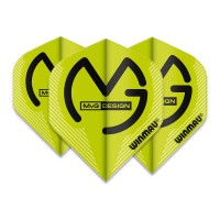 Masquedardos Plumas Winmau Darts Michael Van Gerwen Mega Std Green White  6900.233