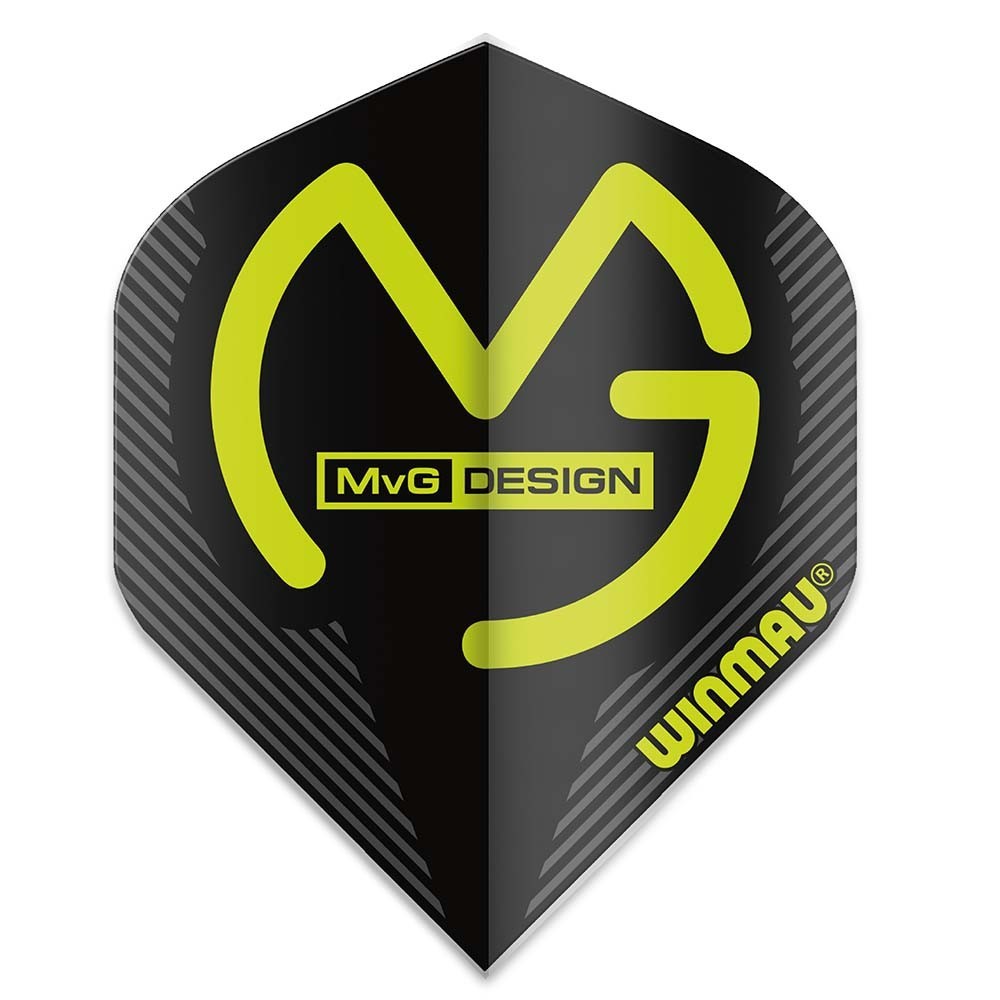 Masquedardos Freccette Winmau Michael Van Gerwen Mega Std Black Logo Mvg 6900.231