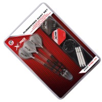 Masquedardos Pack Xqmax Dart Rubberised Dart Set 23 gr Steel Tip Qd7000660