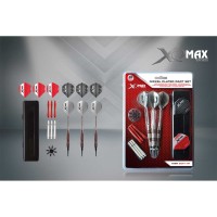 Masquedardos Pack Freccette Xqmax Nickel Plated Dart 18gr Qd7000690