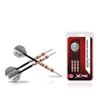 Masquedardos Xqmax Sports Darts Brass Coated Barrel Steel Tip 23g Qd7000130