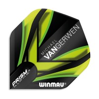 Masquedardos Winmau feathers darts prism alpha mvg black green 6915.145