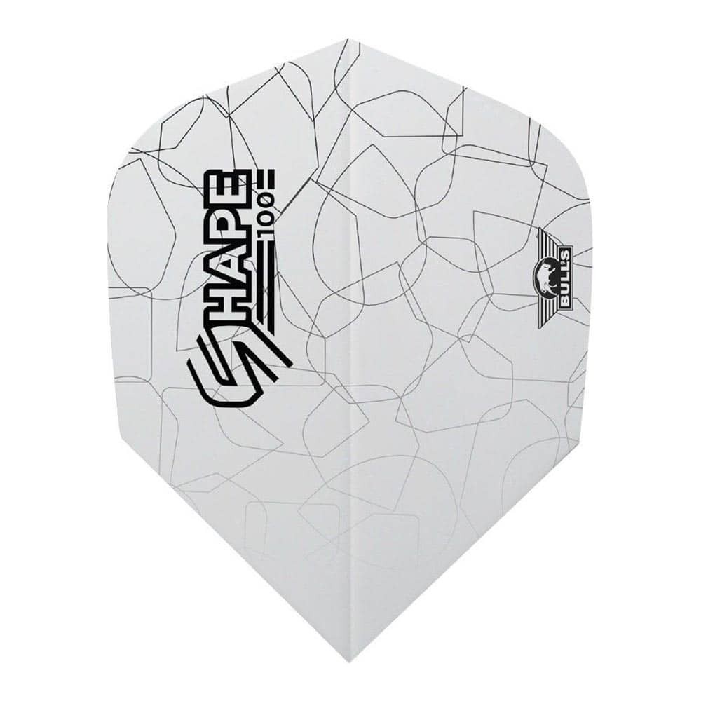 Masquedardos Peniaze Bulls Darts Formácia 100 White Shape Bu-50936