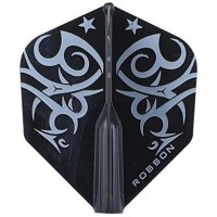 Masquedardos Feather Bulls Darts Robson Standard Tribe white Ro-51739